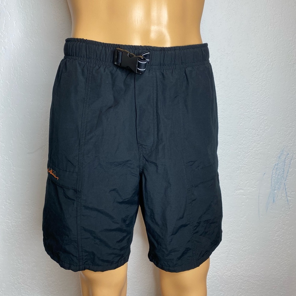 Eddie Bauer Cargo Shorts Men’s Size L EB2.0 Nylon Utility Adjustable Outdoor